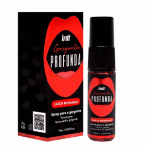 Garganta Profunda Spray Sabor Morango15ml