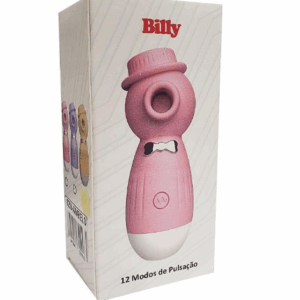 Sugador de Clitóris Billy 12 Modos de Pulsação em Silicone