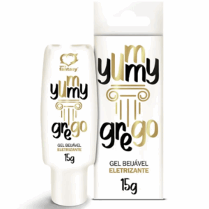 Yummy Grego Gel Beijável Eletrizante 15g